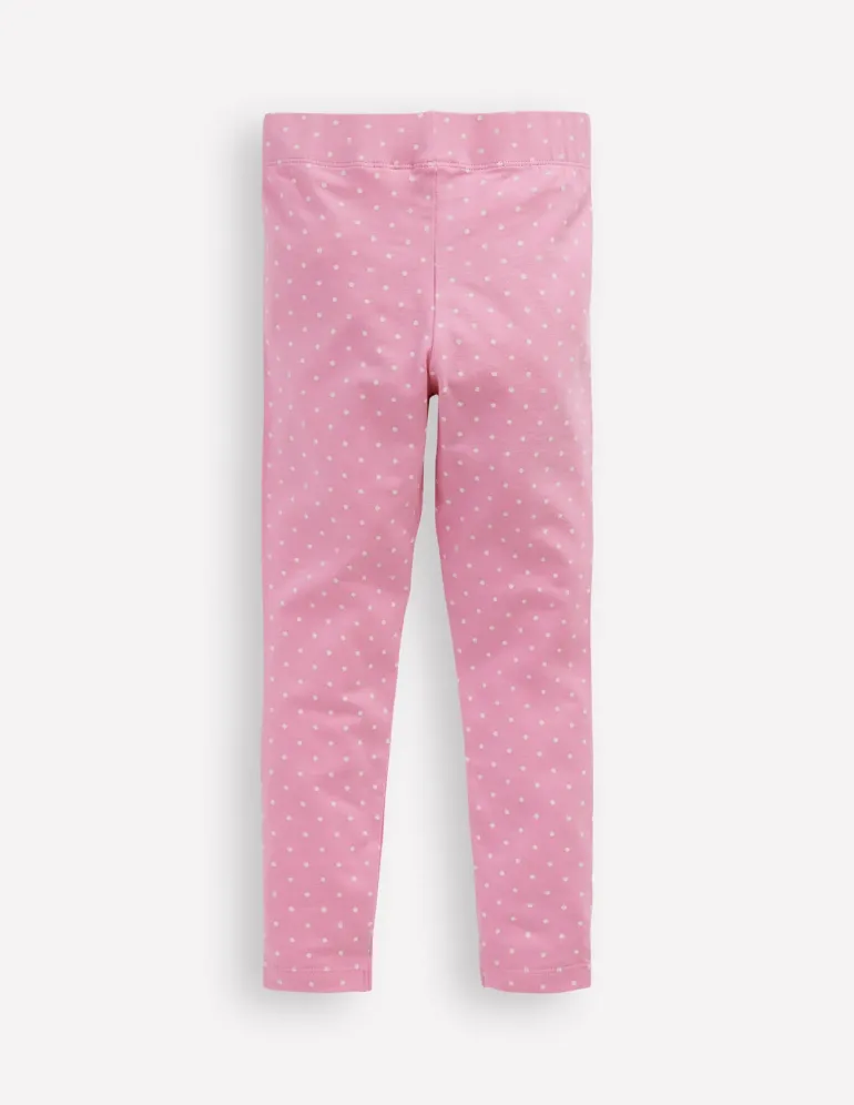 Fun Leggings-Pink Pin Spot-Boden Hot