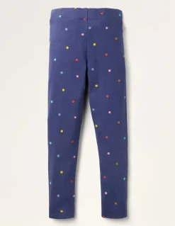 Fun Leggings-Starboard Blue Confetti Spot-Boden Best Sale