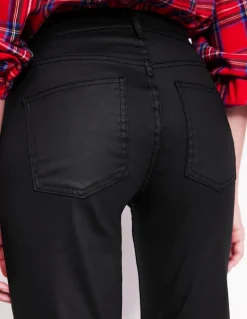 Girlfriend Jeans-Black Coated-Boden Hot