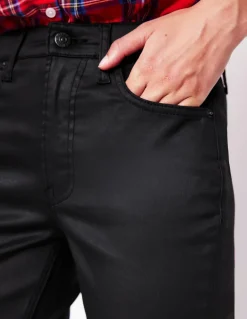 Girlfriend Jeans-Black Coated-Boden Hot