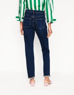 Girlfriend Jeans-Dark Vintage-Boden Hot