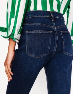 Girlfriend Jeans-Dark Vintage-Boden Hot