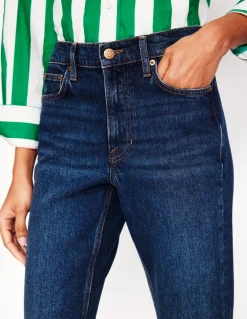 Girlfriend Jeans-Dark Vintage-Boden Hot