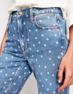 Girlfriend Jeans-Laser Spot-Boden Sale
