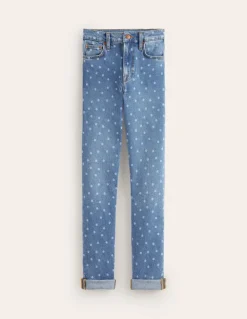 Girlfriend Jeans-Laser Spot-Boden Sale