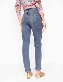 Girlfriend Jeans-Light Vintage-Boden Clearance
