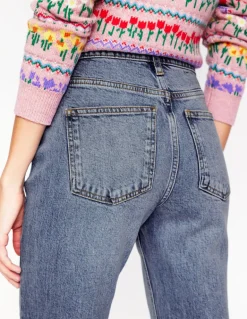 Girlfriend Jeans-Light Vintage-Boden Clearance