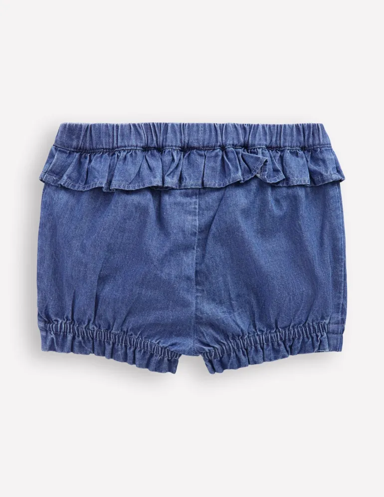 Girls Chambray Bloomer-Light Vintage Denim-Boden Cheap