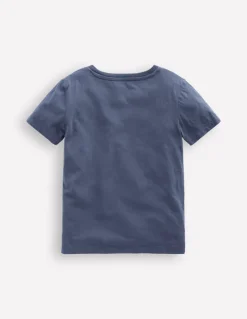 Glow Superstitch T-shirt-Robot Blue Space-Boden Flash Sale
