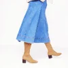 Heeled Stretch Knee Boots--Boden Cheap