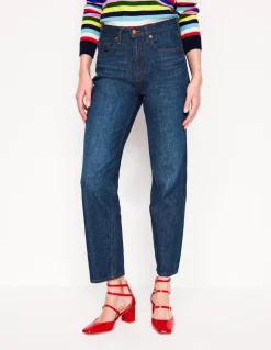 High Rise Straight Leg Jeans--Boden Best Sale