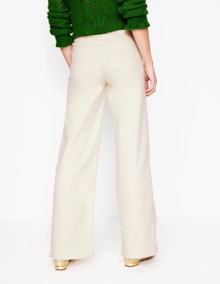 High Rise Wide Leg Jeans--Boden Flash Sale