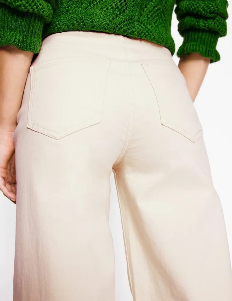High Rise Wide Leg Jeans--Boden Flash Sale