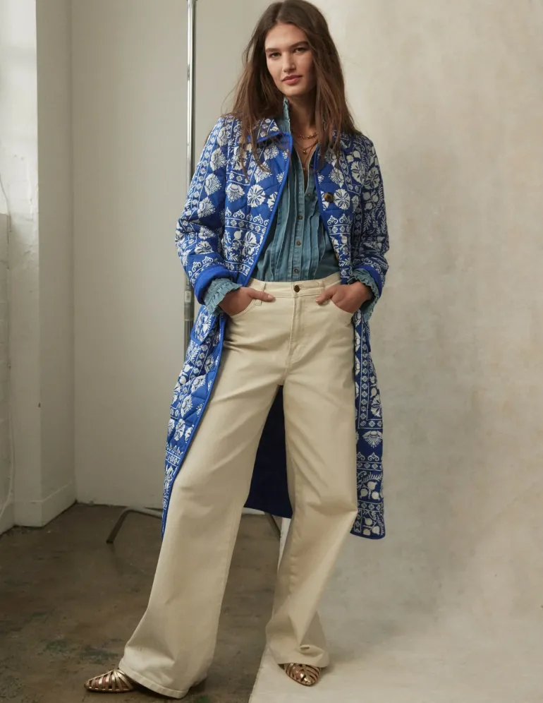 High Rise Wide Leg Jeans--Boden Flash Sale