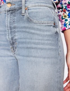 High Rise Wide Leg Jeans-Light Vintage-Boden Flash Sale