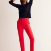 Highgate Ponte Pants-Hot Pepper-Boden Online