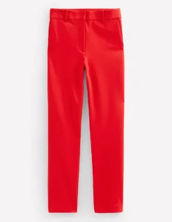 Highgate Ponte Pants-Hot Pepper-Boden Online