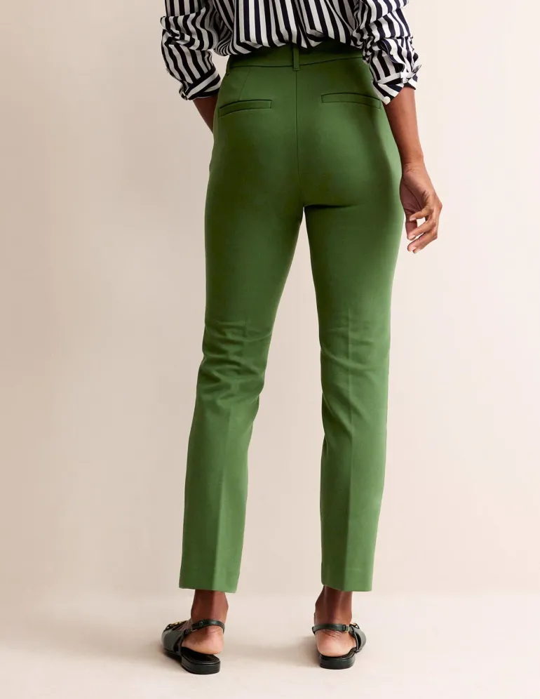 Highgate Ponte Pants-Winter Green-Boden Best Sale