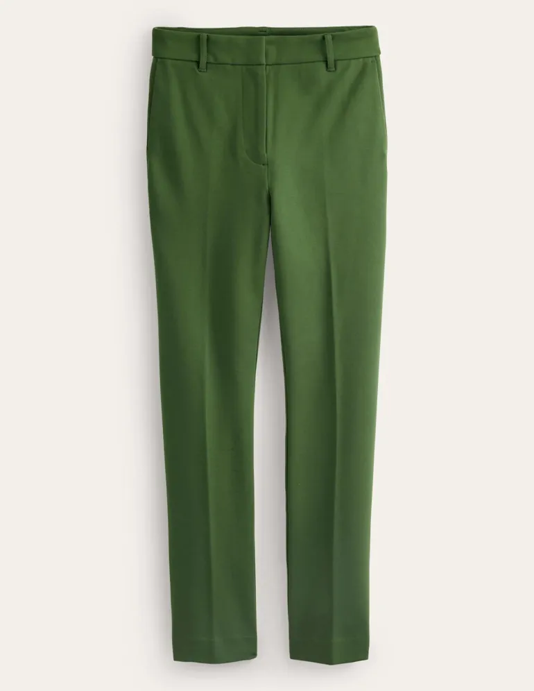 Highgate Ponte Pants-Winter Green-Boden Best Sale