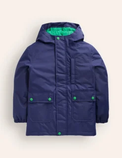 4-in-1 Waterproof Coat-College Navy-Boden Flash Sale