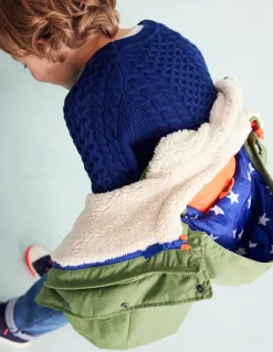 4-in-1 Waterproof Coat-Safari Green-Boden Hot