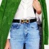 Iris Snaffle-Trim Leather Belt--Boden Fashion