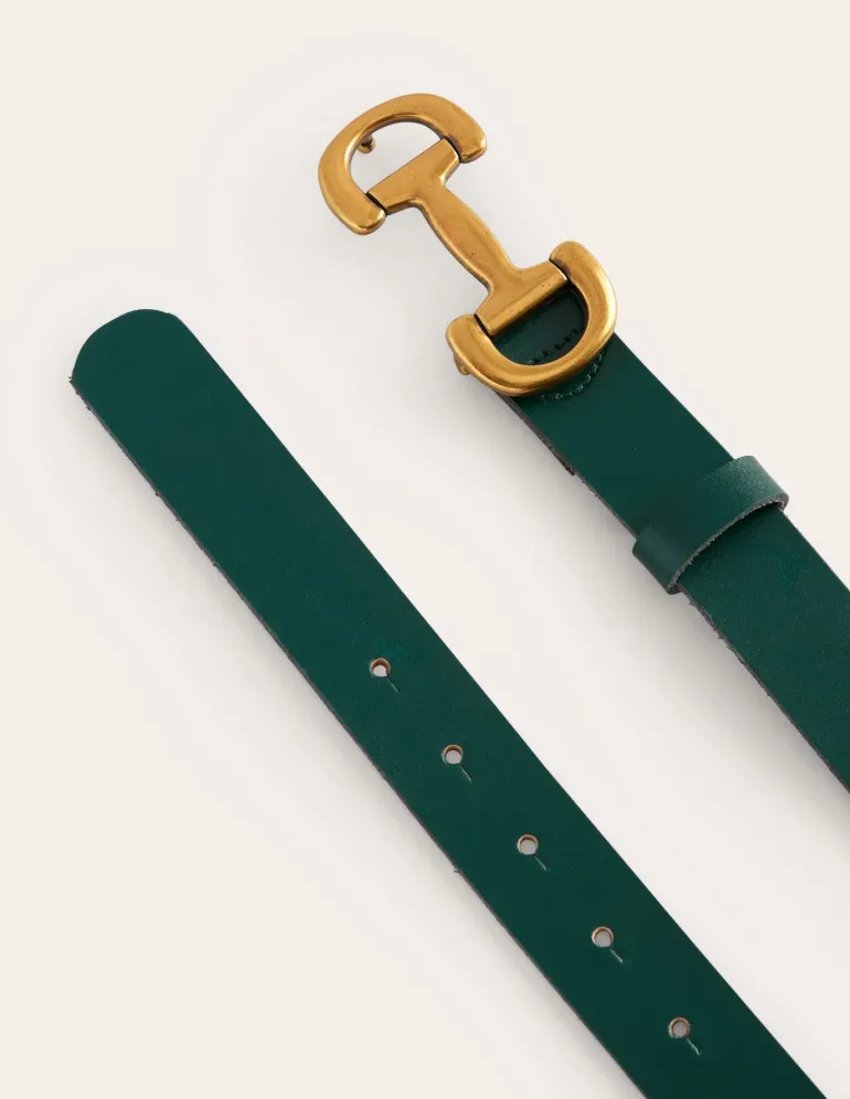 Iris Snaffle-Trim Leather Belt-DO NOT USE-Boden Flash Sale