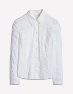 Lace Insert Shirt--Boden Online