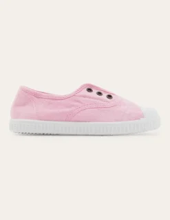 Laceless Canvas Pull-ons-Cameo Pink-Boden Discount