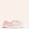 Laceless Canvas Pull-ons-Cameo Pink-Boden New