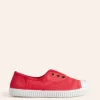 Laceless Canvas Pull-ons-Jam Red-Boden Outlet