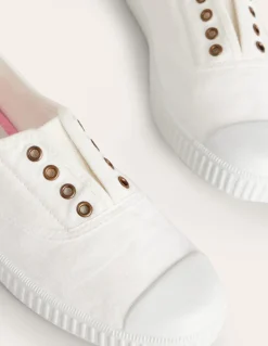 Laceless Canvas Sneakers--Boden Discount