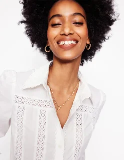 Layering Charm Necklace-Faux Pearl-Boden Best