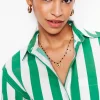 Layering Charm Necklace-Green Heart-Boden Cheap