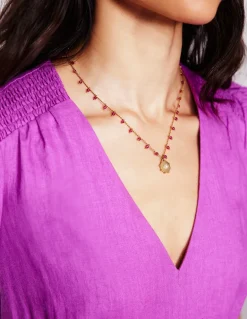 Layering Charm Necklace--Boden Clearance