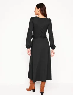 Leandra Jersey Midi Dress--Boden New