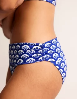 Levanzo Fold Bikini Bottoms-Surf The Web, Foliage Geo-Boden Hot