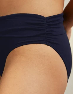 Levanzo Fold Bikini Bottoms-French Navy-Boden Outlet