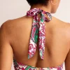 Levanzo Halter Bikini Top-Multi, Fantastical-Boden Cheap