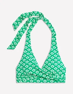 Levanzo Halter Bikini Top-Green Cloud Terrace-Boden Cheap