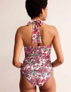 Levanzo Halter Tankini Top-Multi, Fantastical-Boden Clearance
