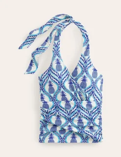 Levanzo Halter Tankini Top-Surf The Web, Pineapple Wave-Boden Online