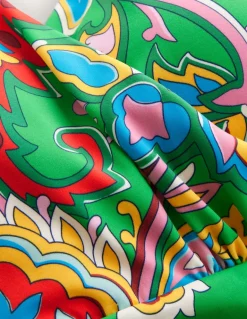 Levanzo Halter Tankini Top-Kelly Green, Paisley Azure-Boden Online