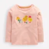 Long Sleeve Logo T-shirt-Chalk Pink-Boden Cheap
