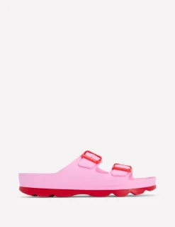 Lyla Double Buckle Slide-Soft Pink-Boden Shop