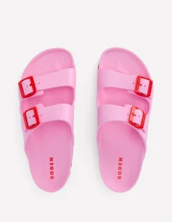 Lyla Double Buckle Slide-Soft Pink-Boden Shop