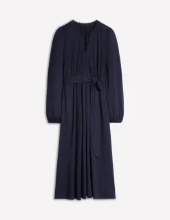 Maeve Trim Jersey Midi Dress--Boden Flash Sale