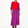 Marcia Jersey Midi Shirt Dress-Regal Purple, Diamond Terrace-Boden Cheap