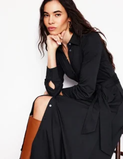 Marcia Jersey Midi Shirt Dress--Boden Discount