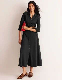 Marcia Jersey Midi Shirt Dress--Boden Discount